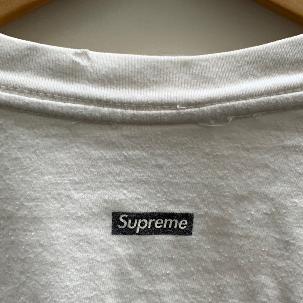 Supreme Basquiat Pay For Soup tshirt. Worn, washed, used, clean - Picture 6 of 6